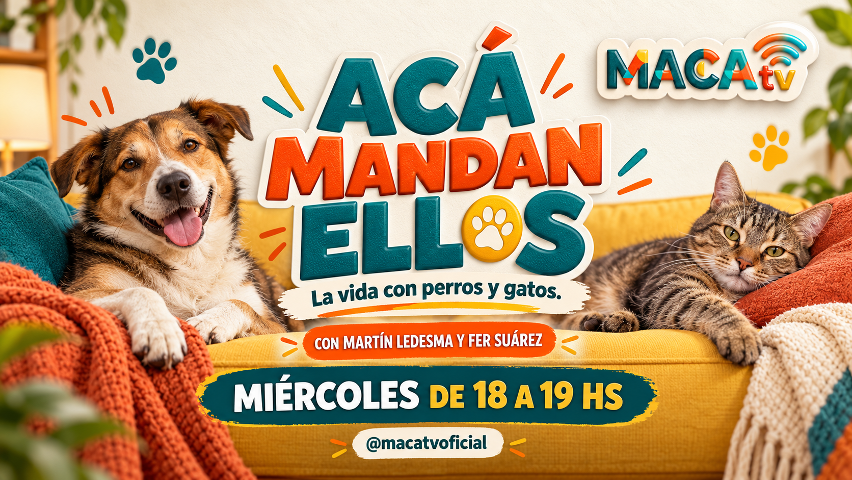 Banner de Acá mandan ellos